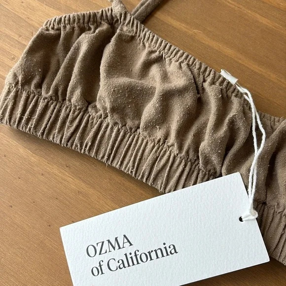 OZMA of California HOUSE TOP (Regen Silk Noil) in Laurel - Picture 4 of 10